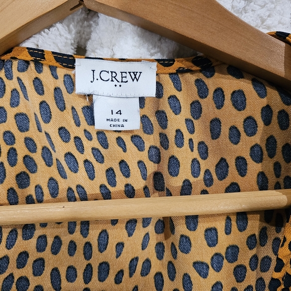 Animal Print Wrap Dress - Picture 2 of 3